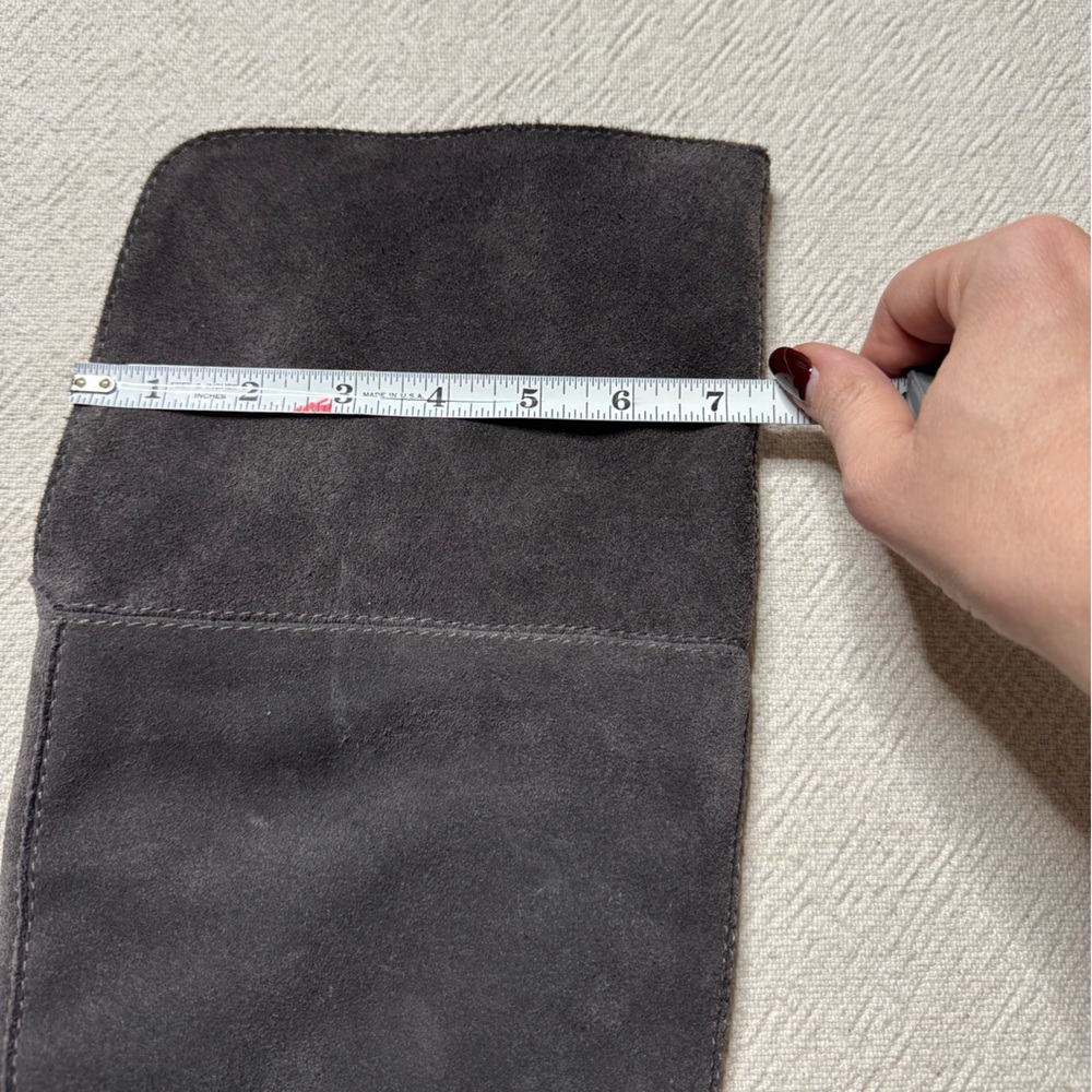 Lucky Brand Ramsden Dark Grey Suede Over the Knee Boots 7 - Picture 11 of 12